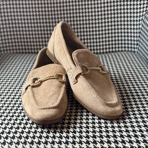 a new day Tan Suede Loafers